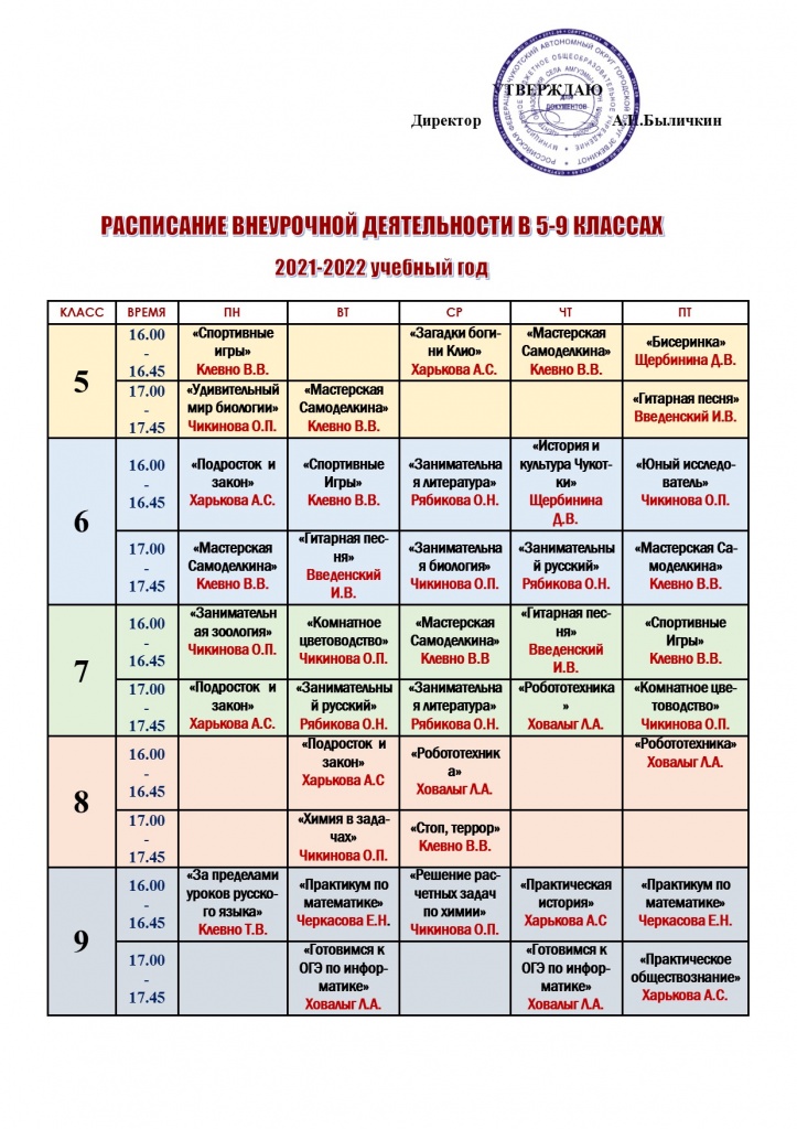 Расписание внеурочной деятельности в 5-9 классах.jpg